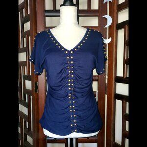 NWT Carmen Marc Valvo Women's Blouse (Size M)